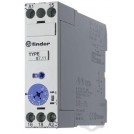 Releu de timp multi-tensiune, 0.05s...60h,1C, 8A Finder